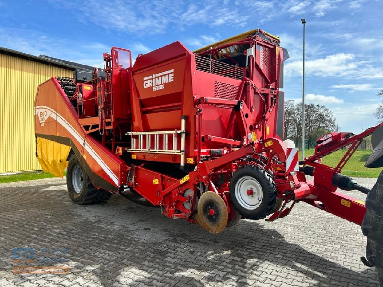 Kartoffelvollernter del tipo Grimme EVO 280 TERRA CONTROL, Gebrauchtmaschine en Osterburg (Imagen 4)