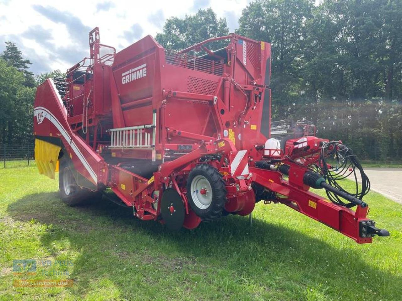 Kartoffelvollernter του τύπου Grimme EVO 280, Neumaschine σε Osterburg (Φωτογραφία 1)