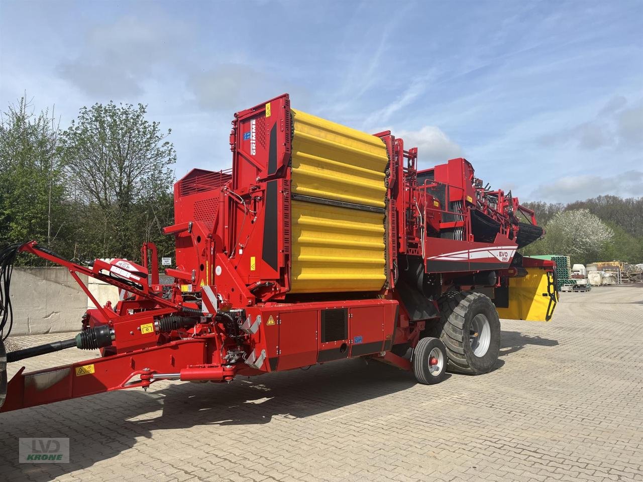 Kartoffelvollernter du type Grimme EVO 280, Gebrauchtmaschine en Spelle (Photo 1)