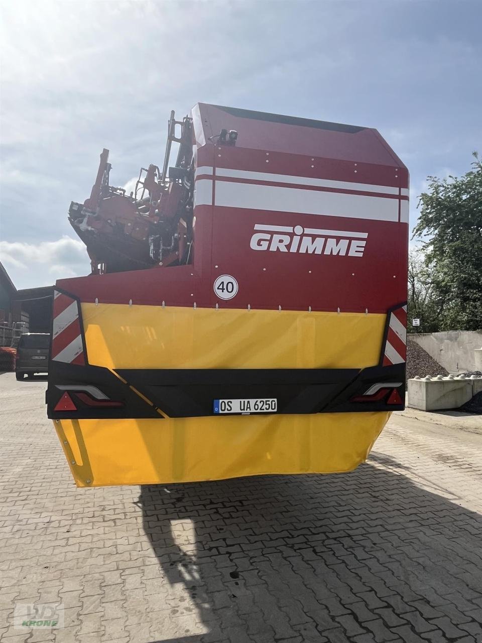 Kartoffelvollernter du type Grimme EVO 280, Gebrauchtmaschine en Spelle (Photo 4)