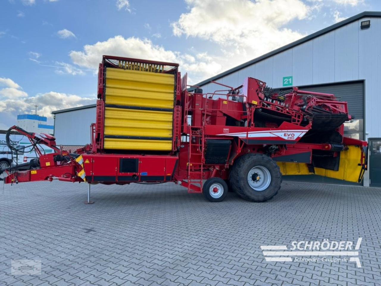 Kartoffelvollernter des Typs Grimme EVO 280, Gebrauchtmaschine in Twistringen (Bild 2)