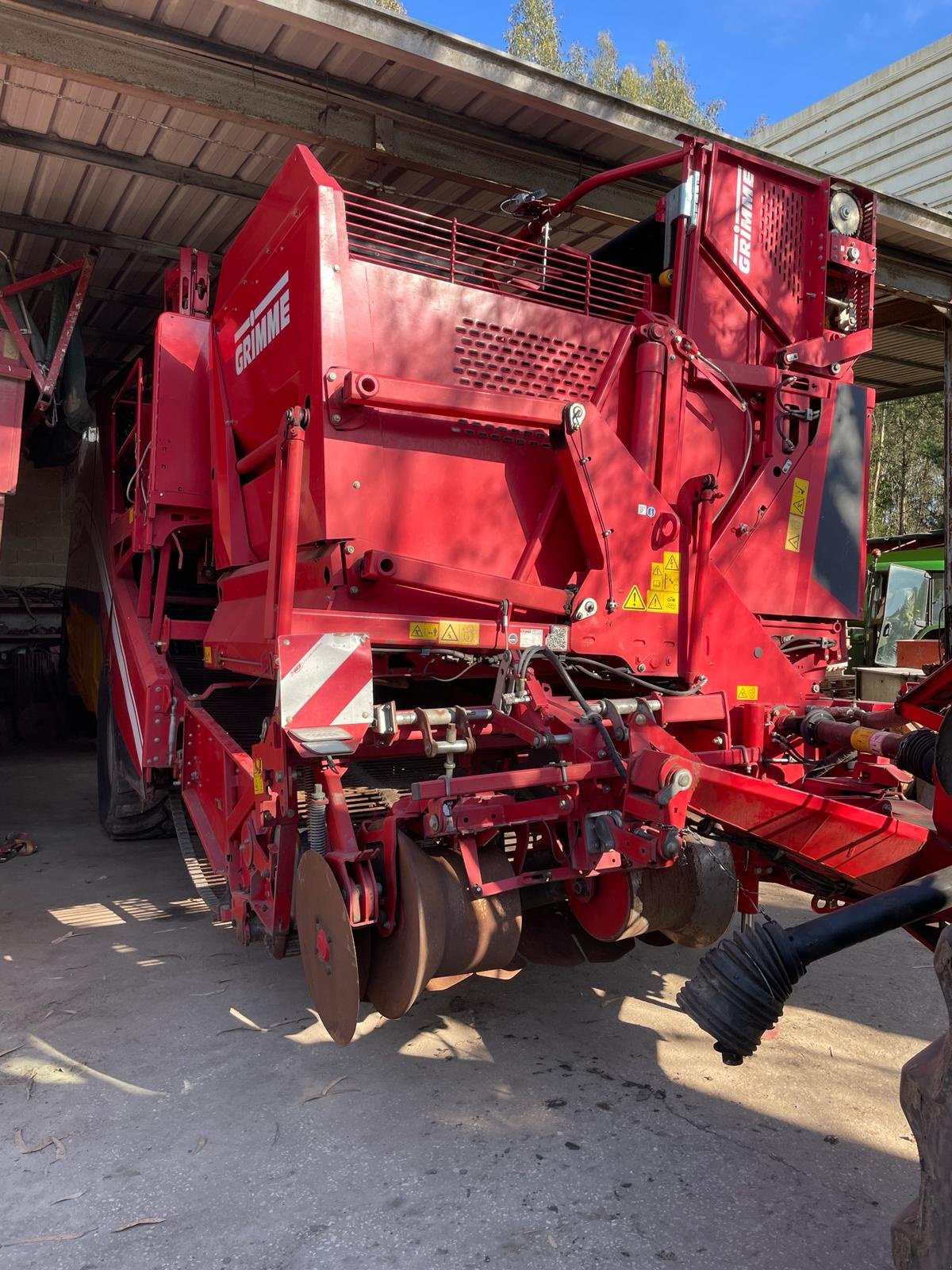 Kartoffelvollernter del tipo Grimme EVO 280, Gebrauchtmaschine en Vagos (Imagen 3)