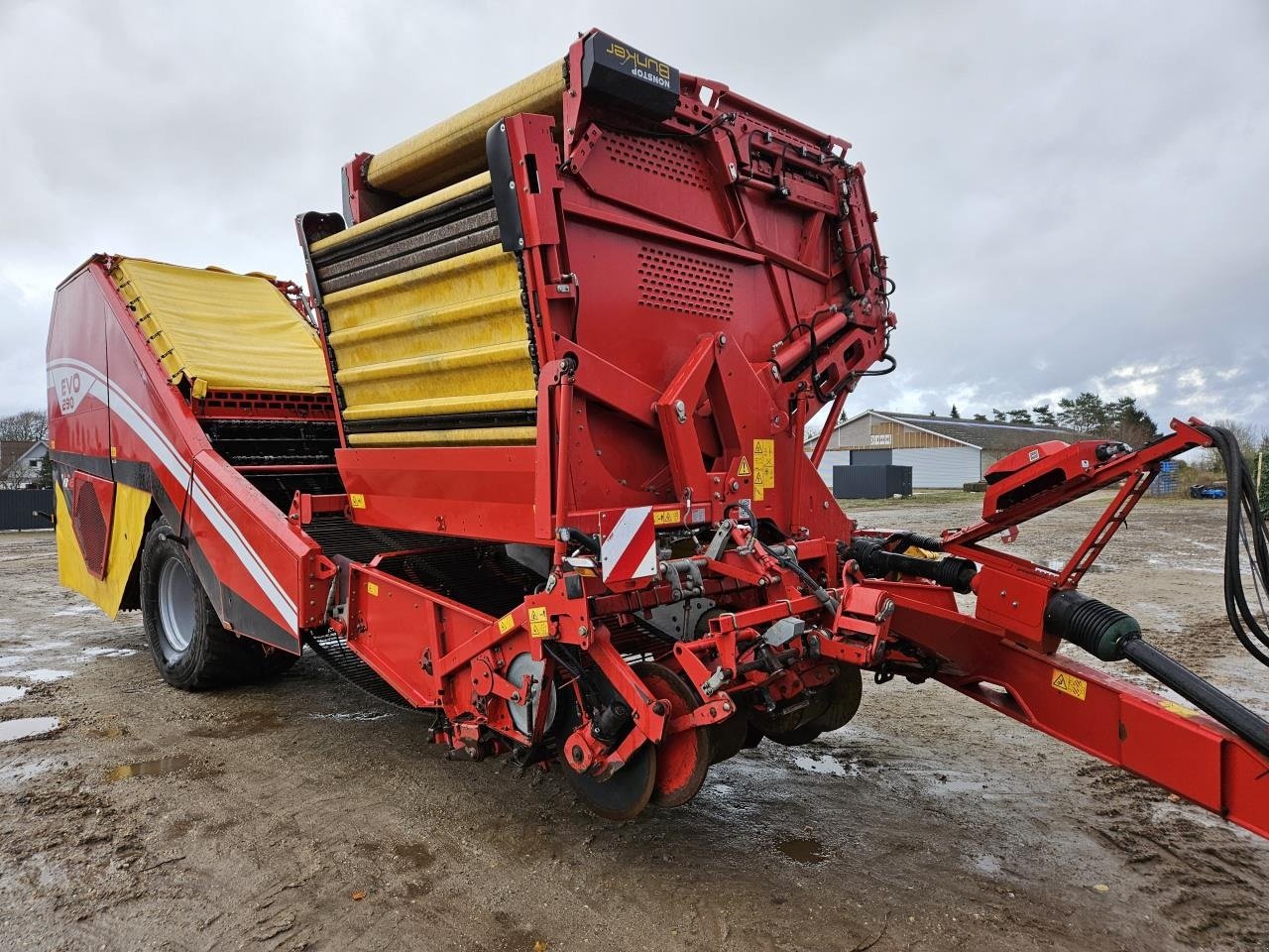 Kartoffelvollernter του τύπου Grimme EVO 290 AirSep, Gebrauchtmaschine σε Bording (Φωτογραφία 8)