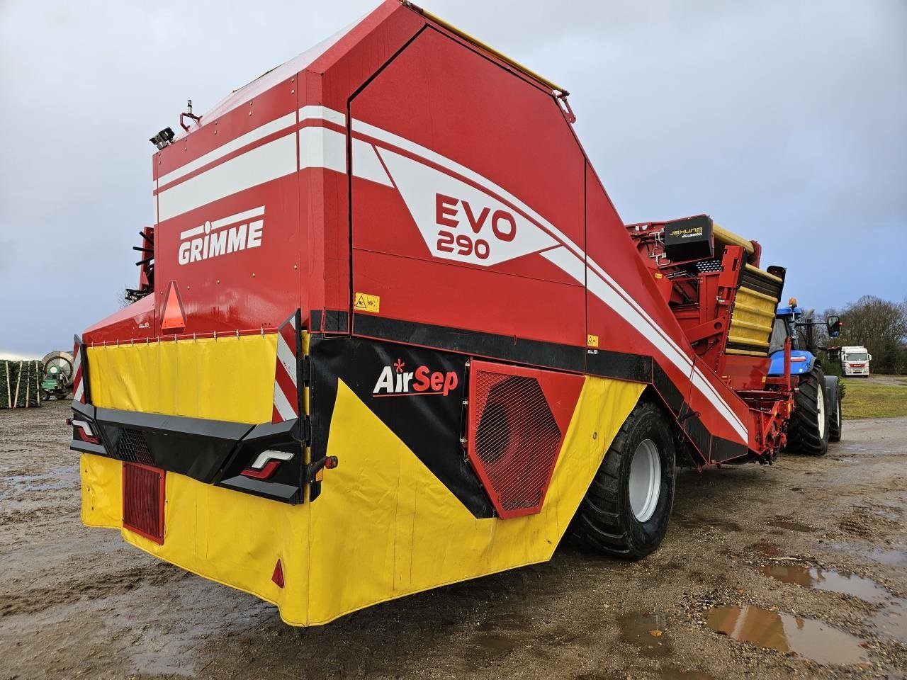 Kartoffelvollernter van het type Grimme EVO 290 AirSep, Gebrauchtmaschine in Bording (Foto 6)