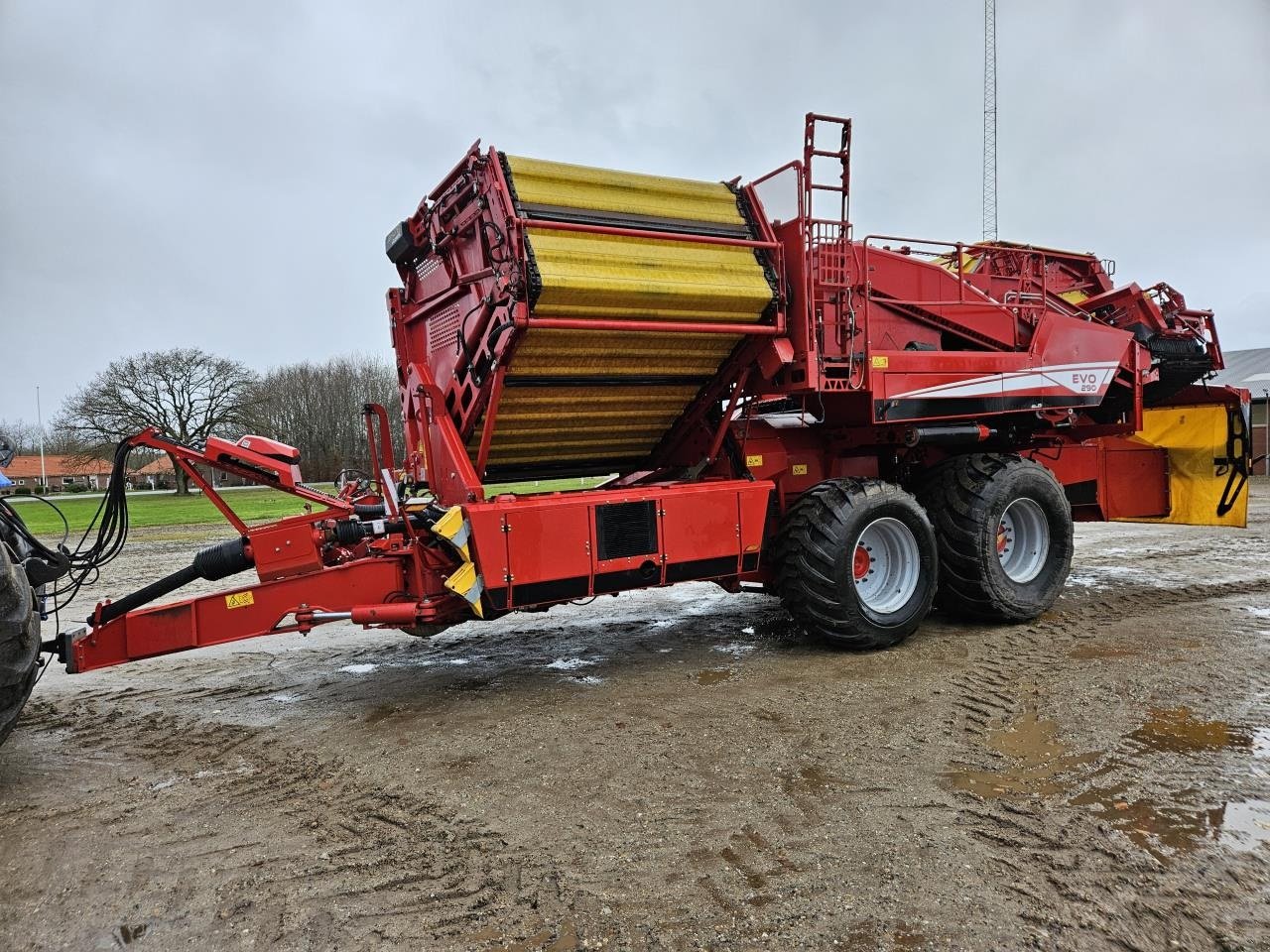 Kartoffelvollernter van het type Grimme EVO 290 AirSep, Gebrauchtmaschine in Bording (Foto 5)