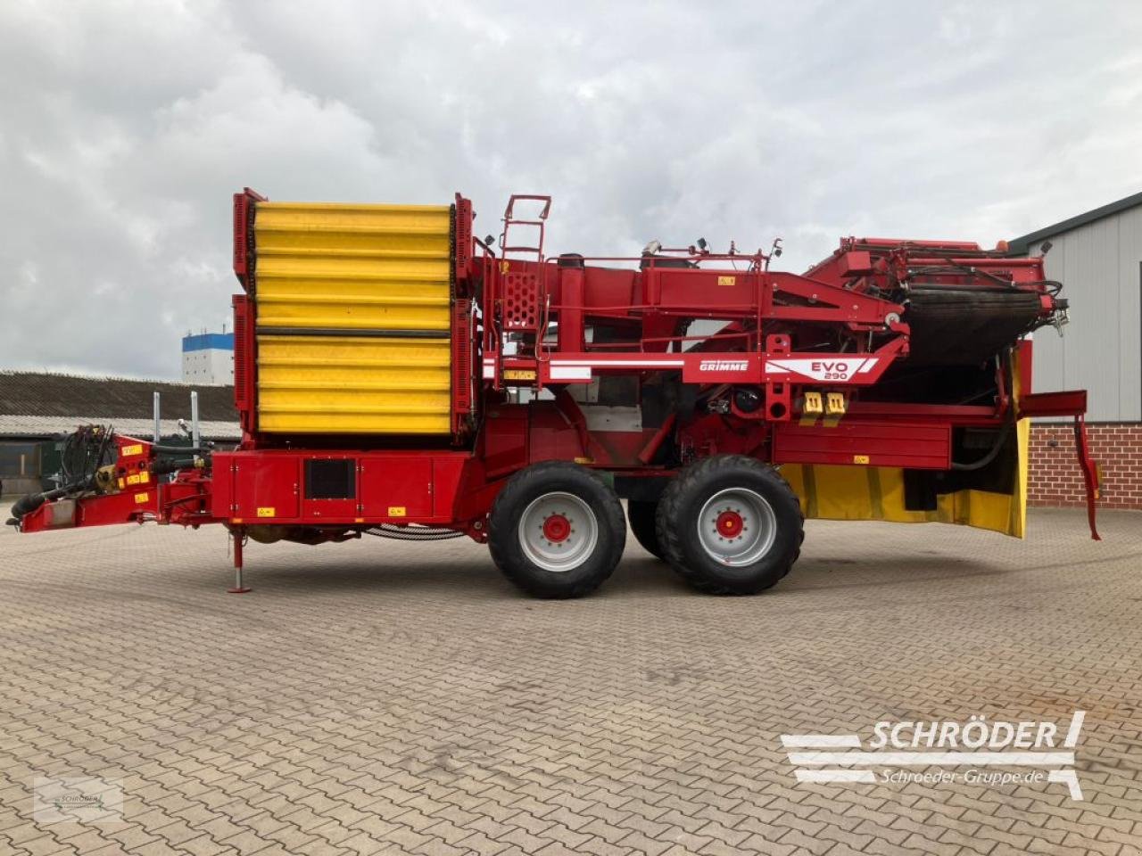 Kartoffelvollernter des Typs Grimme EVO 290 UB, Gebrauchtmaschine in Twistringen (Bild 2)