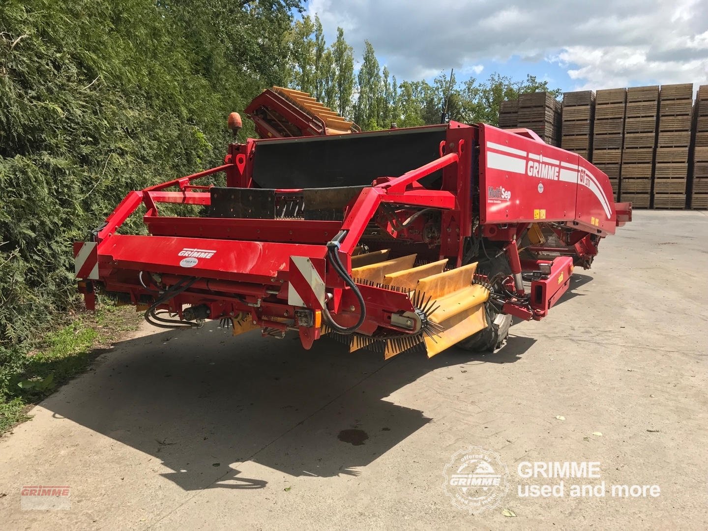 Kartoffelvollernter типа Grimme GT 170 M - MS, Gebrauchtmaschine в Boston (Фотография 8)