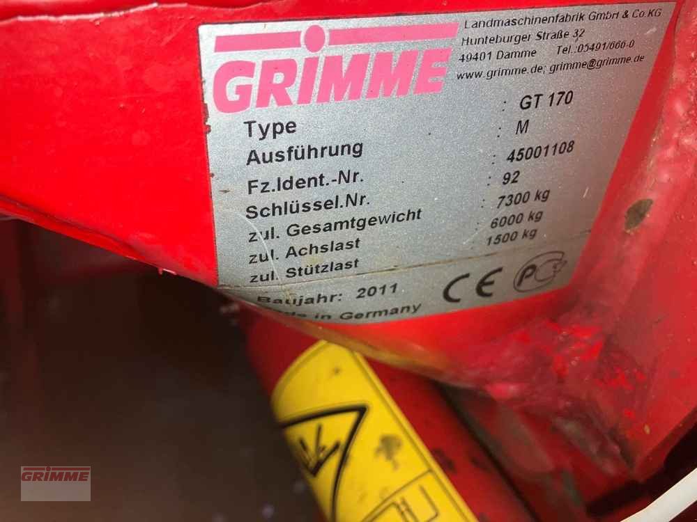 Kartoffelvollernter Türe ait Grimme GT 170, Gebrauchtmaschine içinde Boston (resim 24)