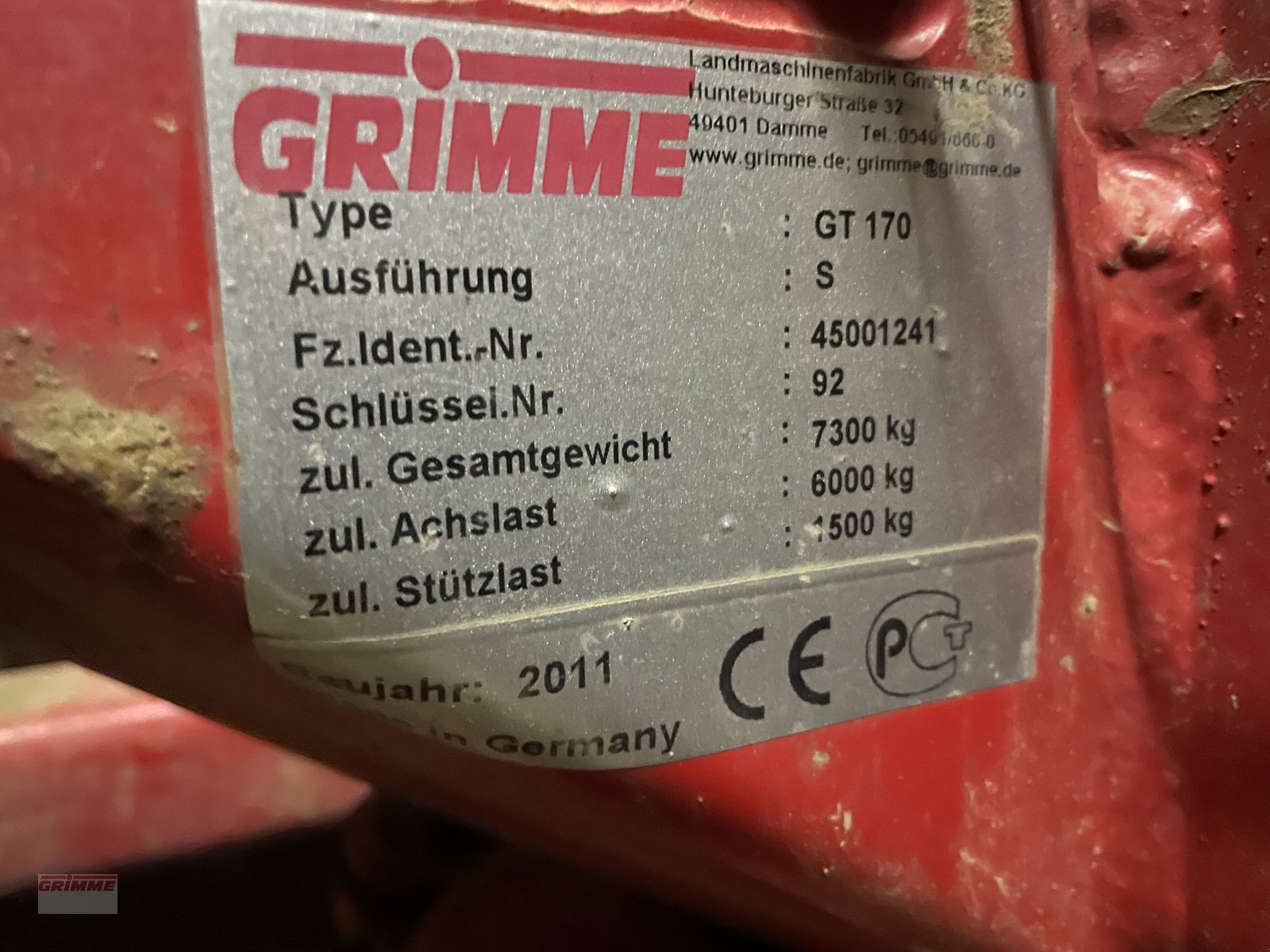 Kartoffelvollernter του τύπου Grimme GT 170, Gebrauchtmaschine σε Hardifort (Φωτογραφία 9)
