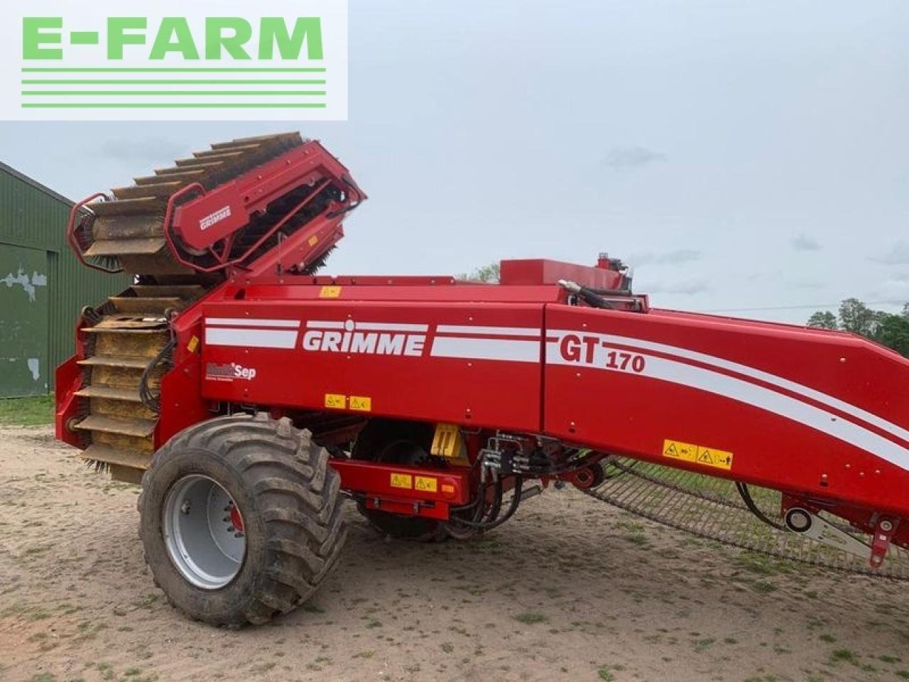 Kartoffelvollernter del tipo Grimme gt170s, Gebrauchtmaschine en SHREWSBURRY (Imagen 1)