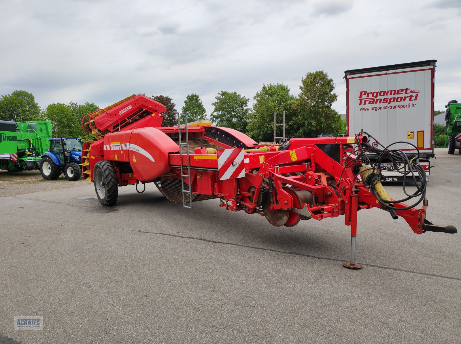 Kartoffelvollernter Türe ait Grimme GZ 1700, Gebrauchtmaschine içinde Salching bei Straubing (resim 4)