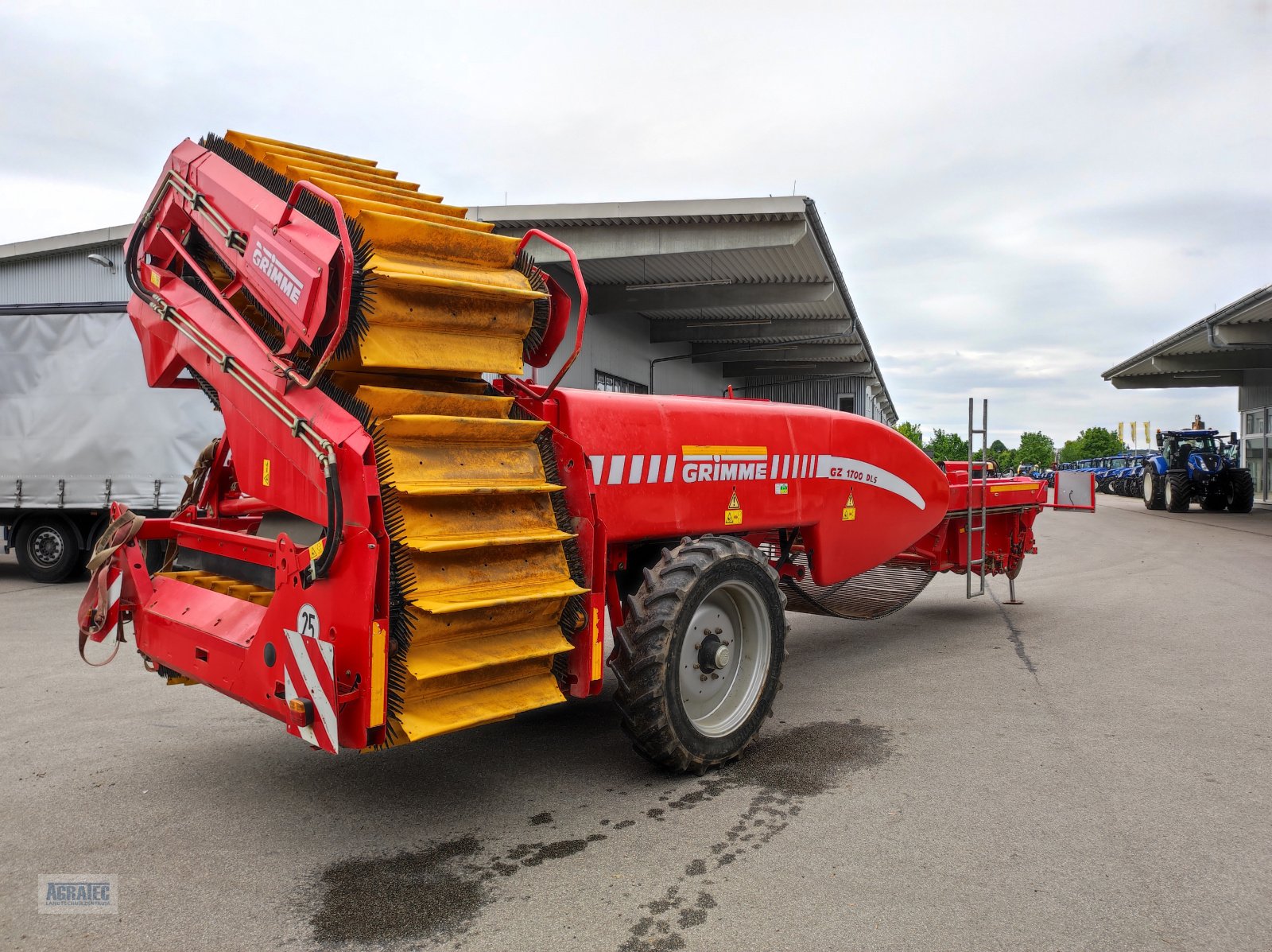 Kartoffelvollernter Türe ait Grimme GZ 1700, Gebrauchtmaschine içinde Salching bei Straubing (resim 5)