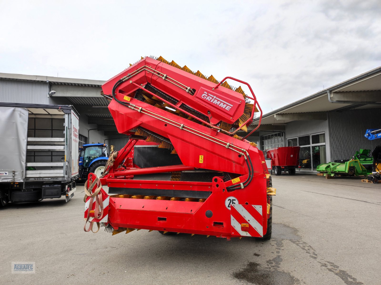 Kartoffelvollernter Türe ait Grimme GZ 1700, Gebrauchtmaschine içinde Salching bei Straubing (resim 7)