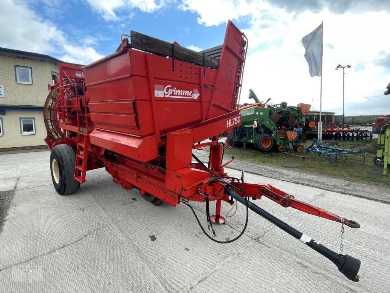 Kartoffelvollernter van het type Grimme HL 750, Gebrauchtmaschine in Pragsdorf (Foto 7)