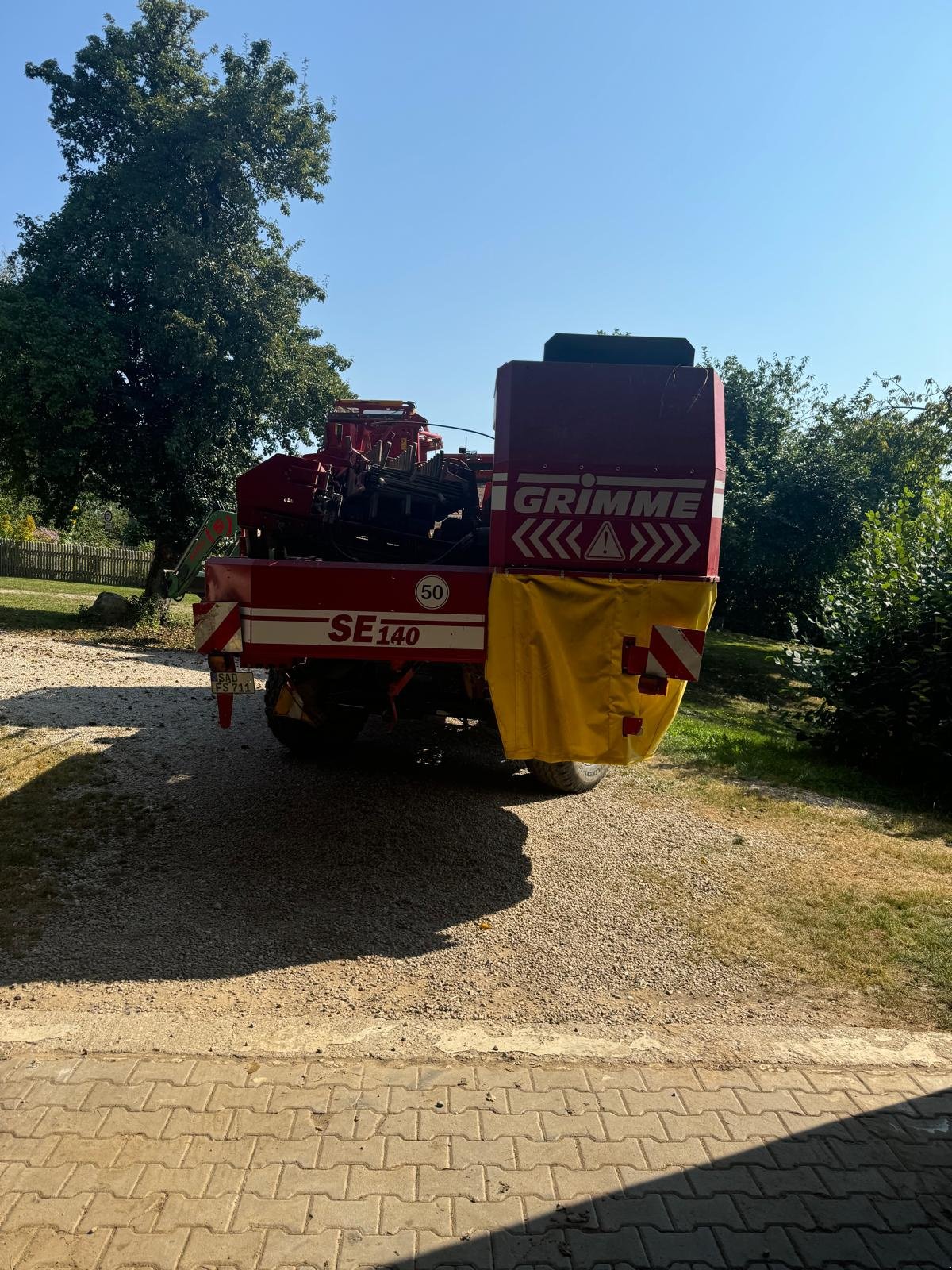 Kartoffelvollernter van het type Grimme SE 140 SB, Gebrauchtmaschine in Burglengenfeld (Foto 3)