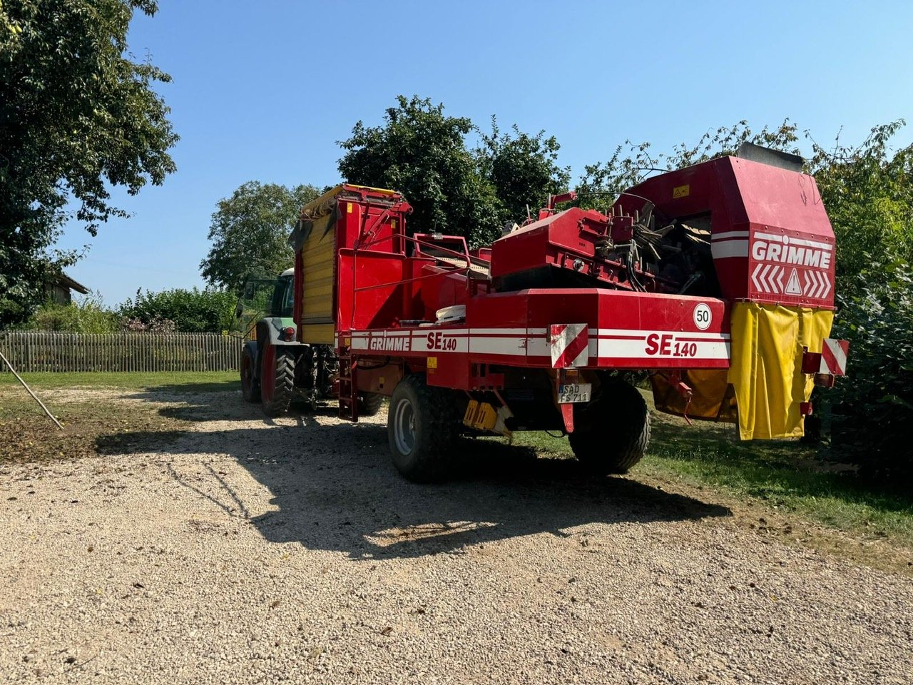 Kartoffelvollernter Türe ait Grimme SE 140 SB, Gebrauchtmaschine içinde Burglengenfeld (resim 4)