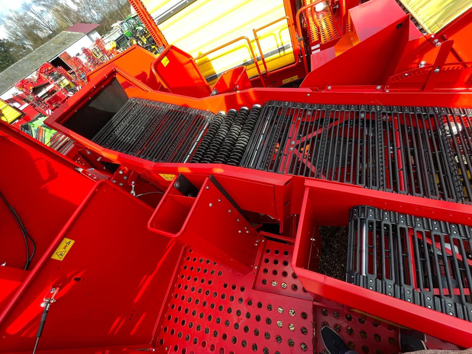 Kartoffelvollernter van het type Grimme SE 140 UB, Neumaschine in Dannstadt-Schauernheim (Foto 14)