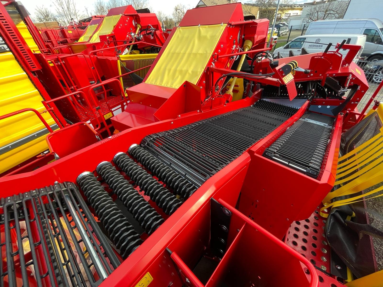 Kartoffelvollernter van het type Grimme SE 140 UB, Neumaschine in Dannstadt-Schauernheim (Foto 15)