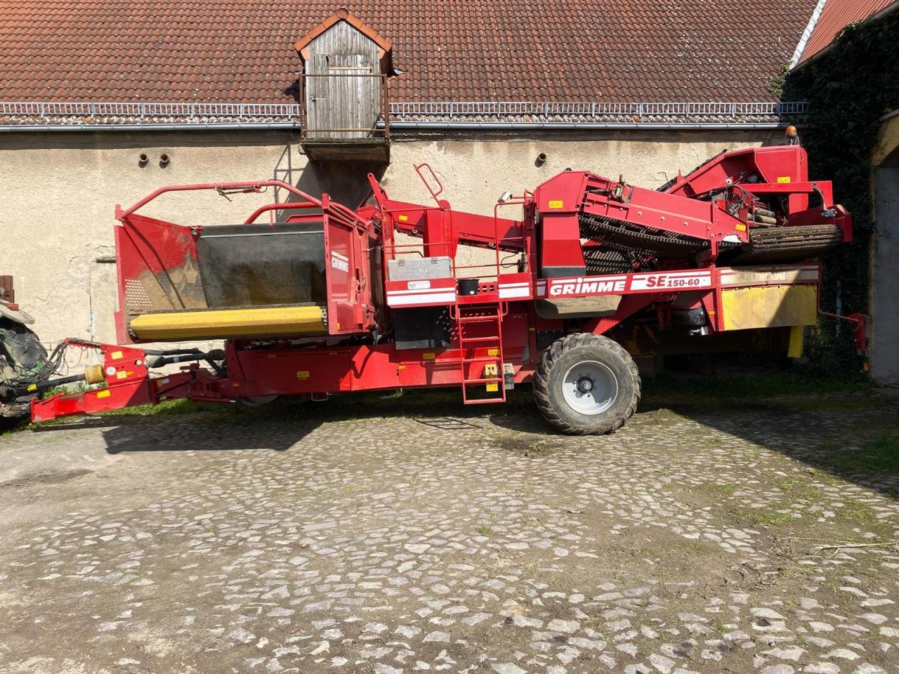 Kartoffelvollernter del tipo Grimme SE 150-60 mit 170er Aufnahme, Gebrauchtmaschine en Könnern (Imagen 7)