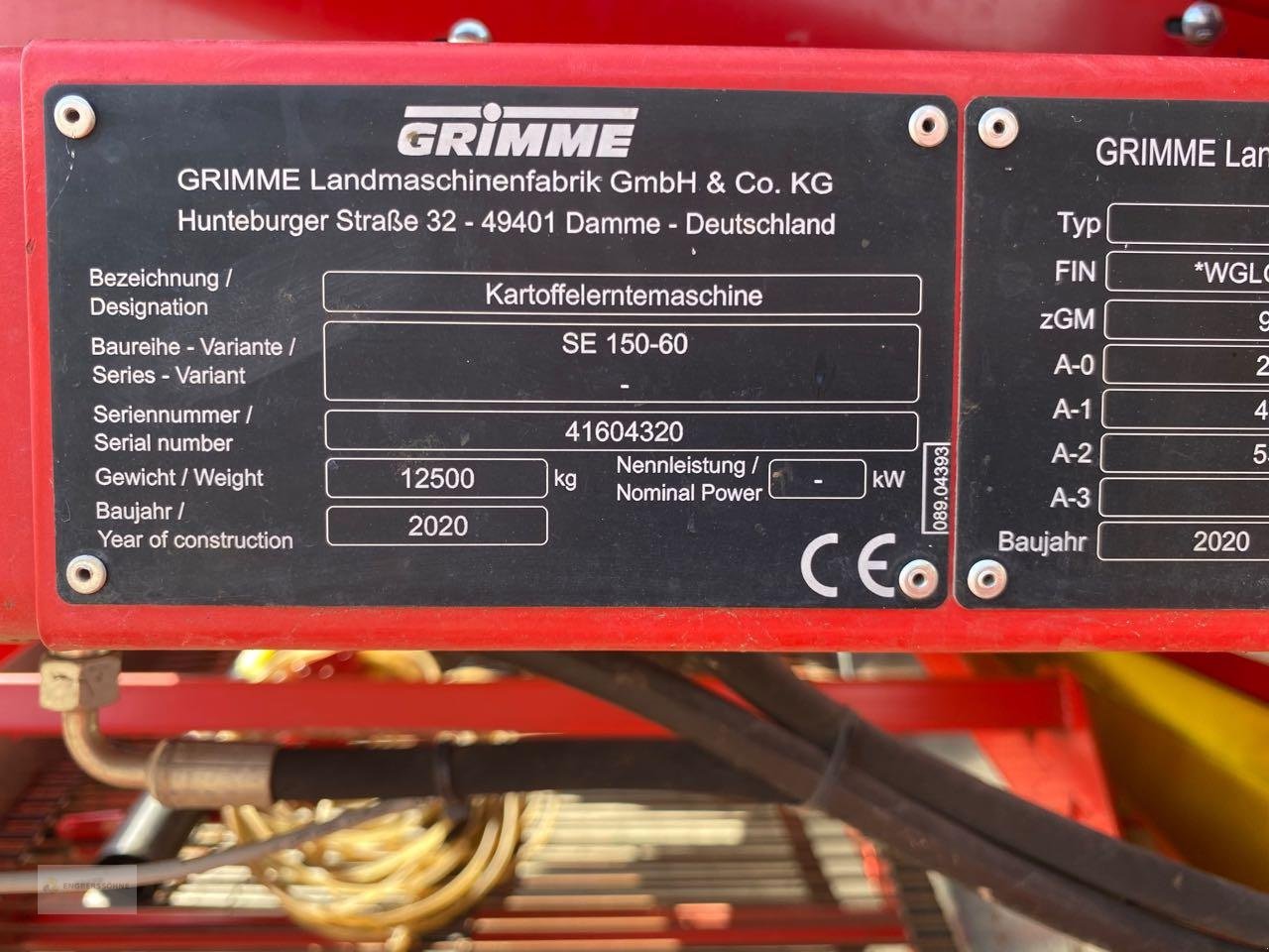 Kartoffelvollernter tipa Grimme SE 150-60 NB XXL, Gebrauchtmaschine u Twist - Rühlerfeld (Slika 18)