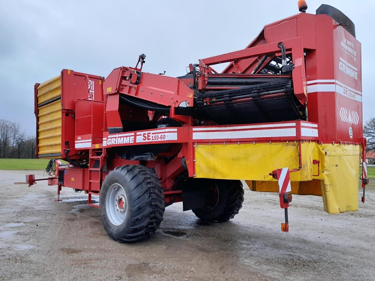 Kartoffelvollernter tip Grimme SE 150-60 NB, Gebrauchtmaschine in Bording (Poză 3)