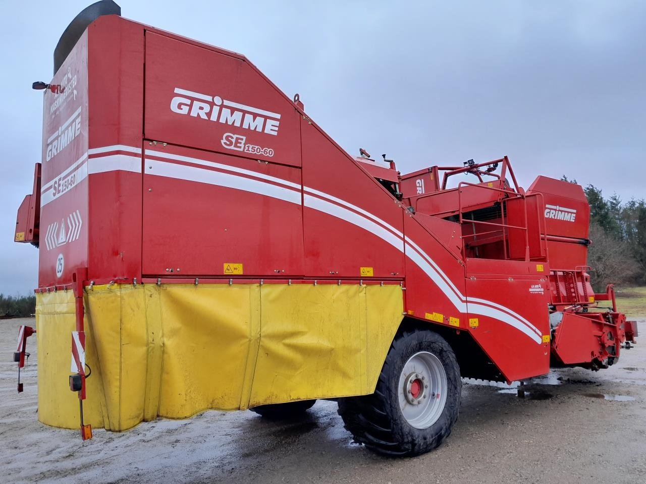 Kartoffelvollernter des Typs Grimme SE 150-60 NB, Gebrauchtmaschine in Bording (Bild 4)