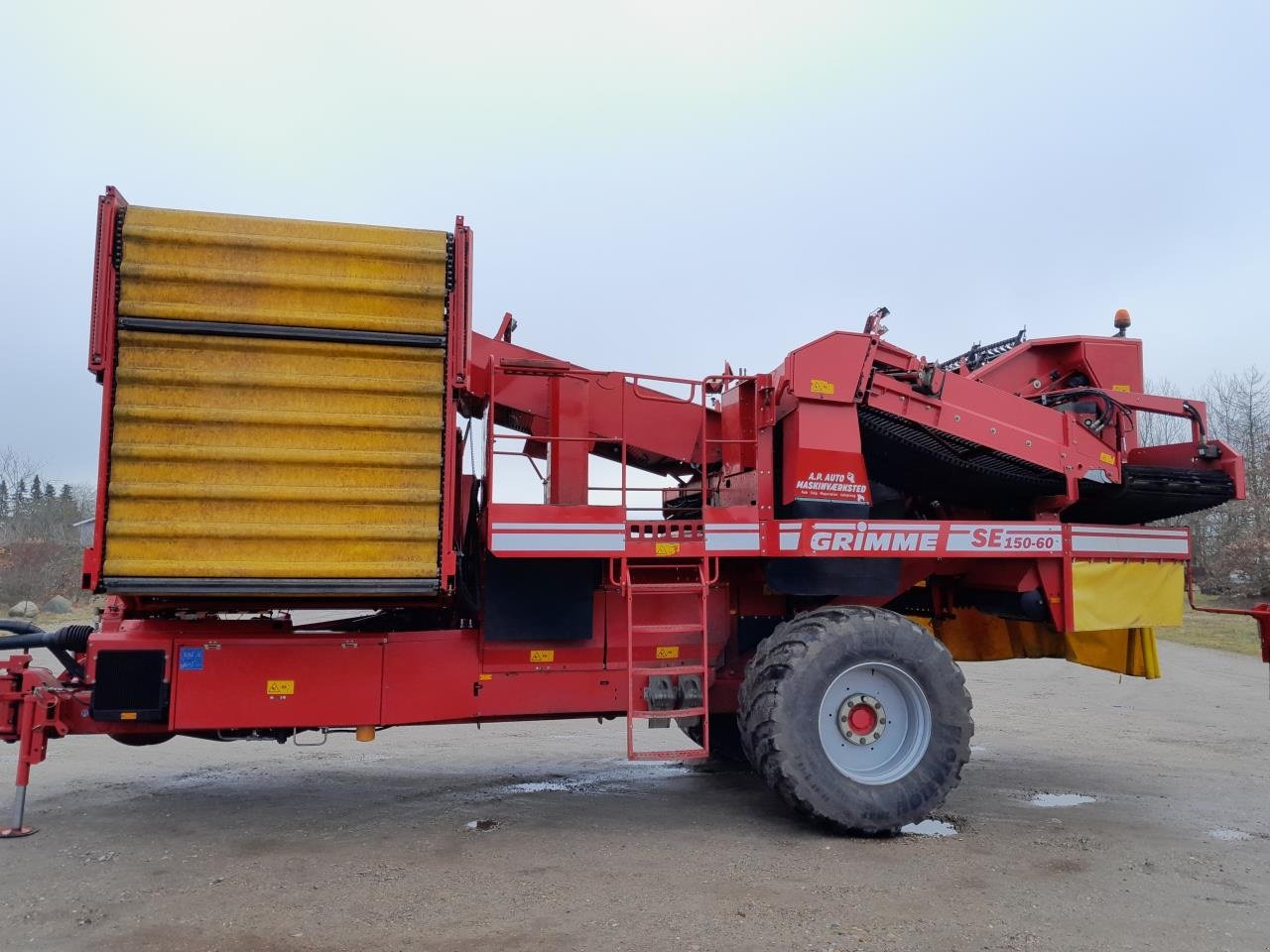 Kartoffelvollernter van het type Grimme SE 150-60 NB, Gebrauchtmaschine in Bording (Foto 4)