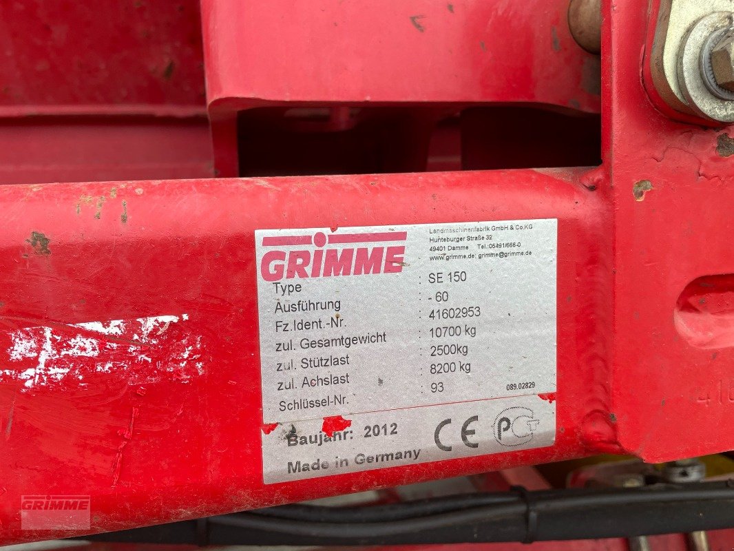 Kartoffelvollernter tip Grimme SE-150-60-UB XXL, Gebrauchtmaschine in Rødkærsbro (Poză 17)