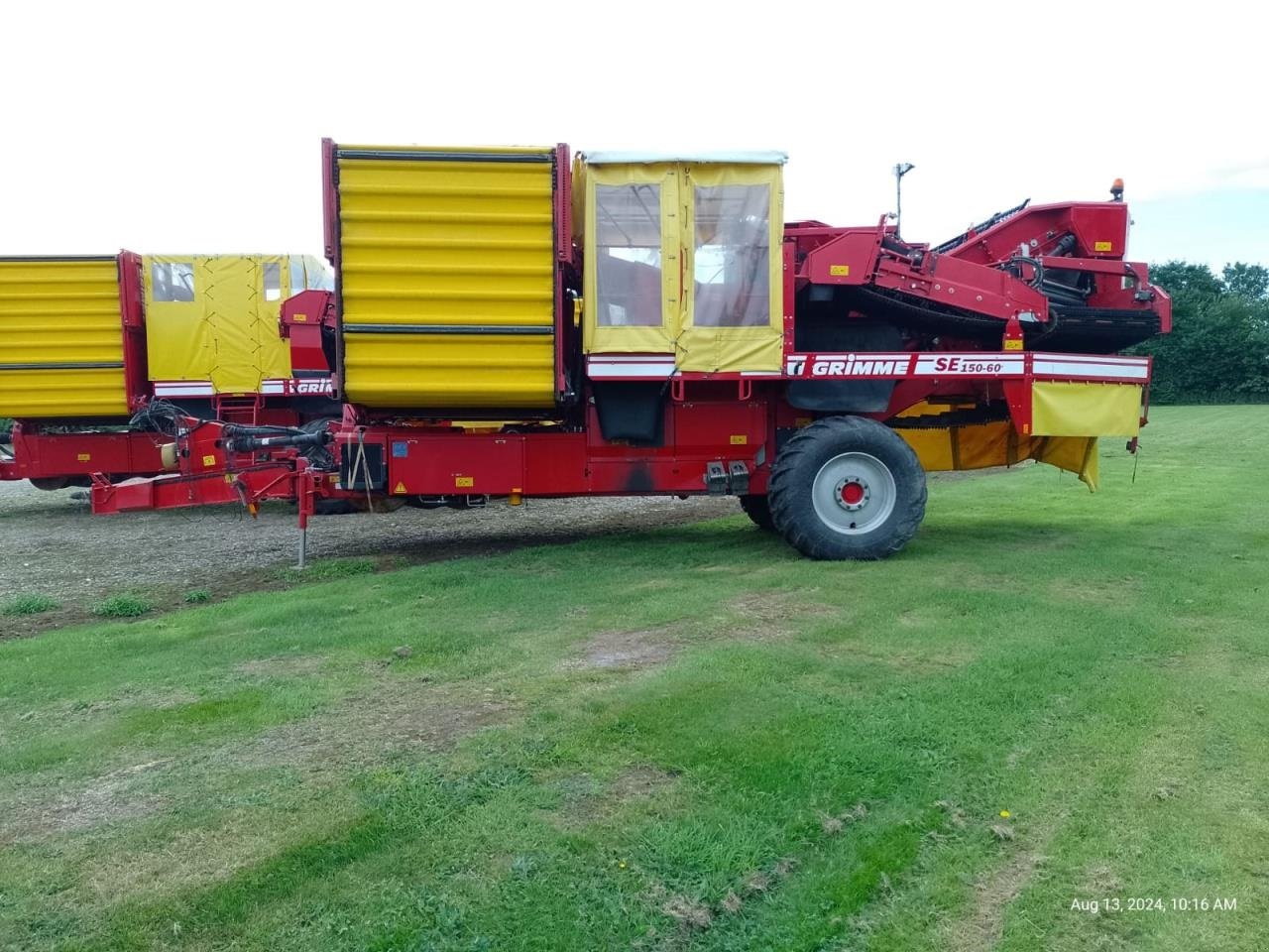 Kartoffelvollernter del tipo Grimme SE 150-60 UB, Gebrauchtmaschine en Bording (Imagen 2)