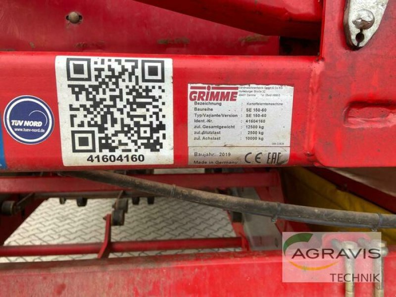 Kartoffelvollernter tip Grimme SE 150-60 UB, Gebrauchtmaschine in Alpen (Poză 5)