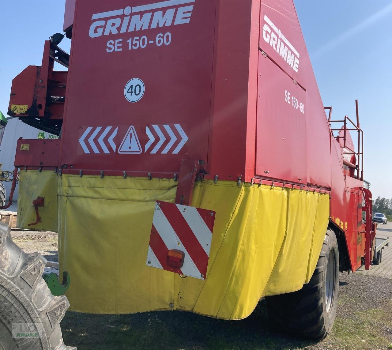 Kartoffelvollernter van het type Grimme SE 150-60, Gebrauchtmaschine in Spelle (Foto 3)