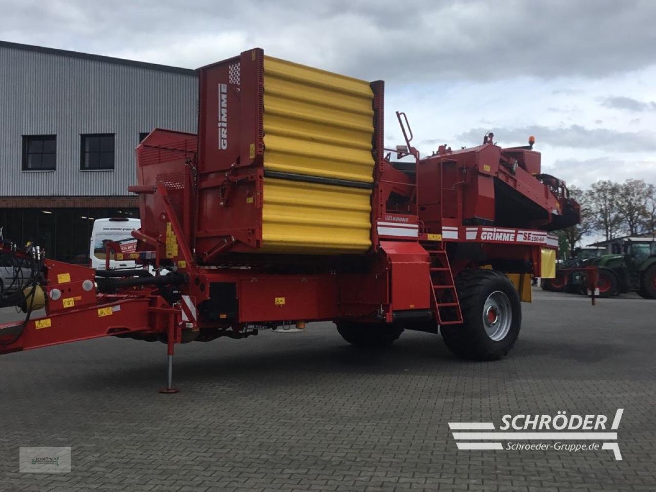 Kartoffelvollernter del tipo Grimme SE 150-60, Gebrauchtmaschine en Lastrup (Imagen 7)