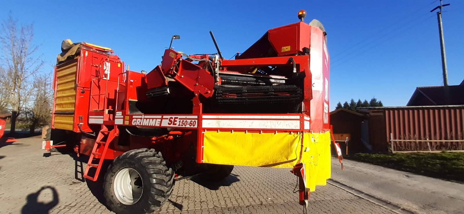 Kartoffelvollernter van het type Grimme SE 150-60, Gebrauchtmaschine in Osterhofen (Foto 10)