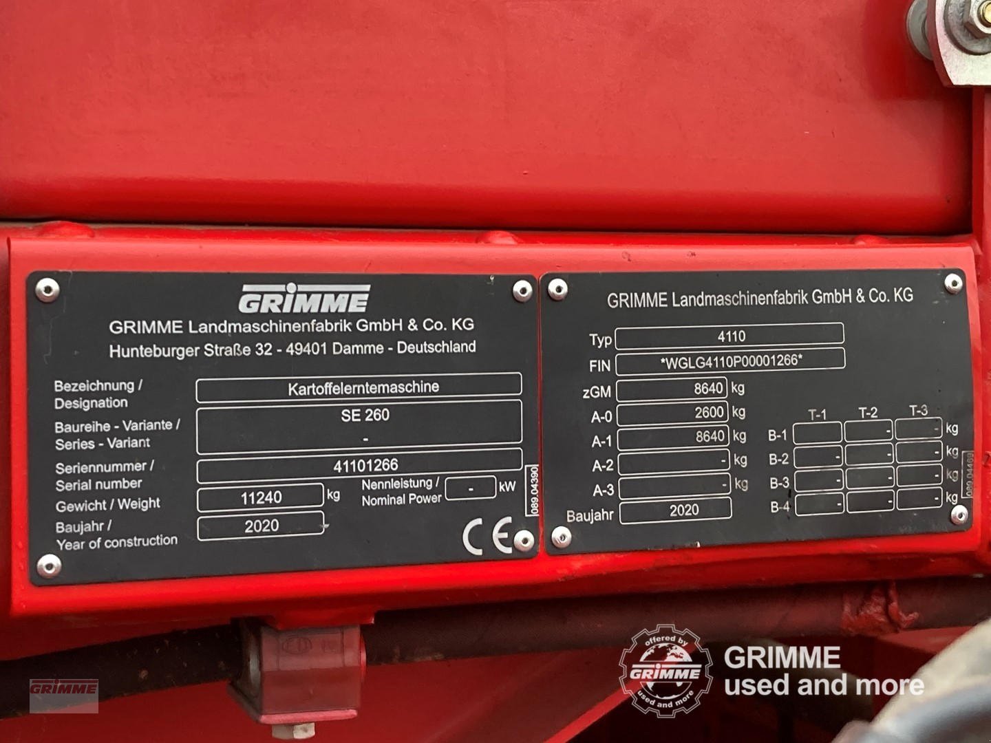 Kartoffelvollernter του τύπου Grimme SE 260 NB, Gebrauchtmaschine σε Damme (Φωτογραφία 24)