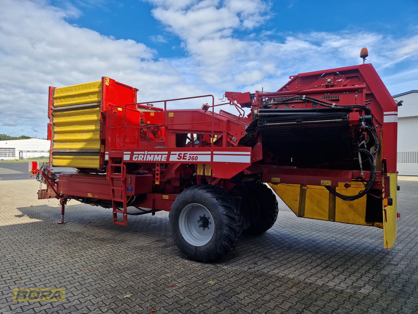 Kartoffelvollernter van het type Grimme SE 260 UB, Neumaschine in Viersen (Foto 5)