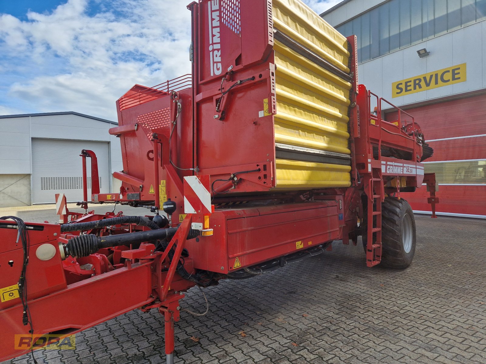 Kartoffelvollernter tip Grimme SE 260 UB, Neumaschine in Viersen (Poză 7)