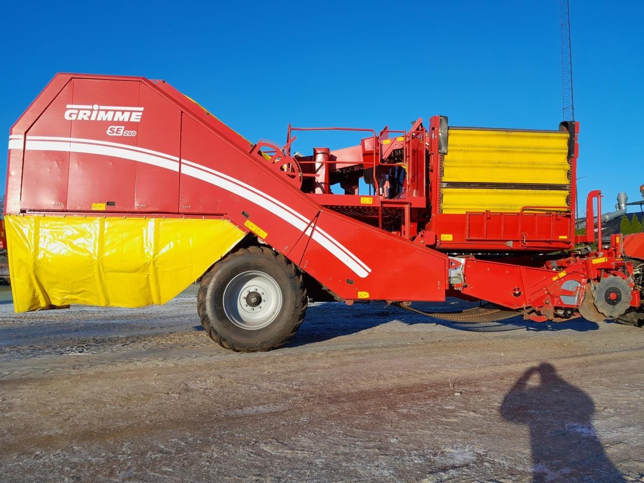 Kartoffelvollernter типа Grimme SE 260, Gebrauchtmaschine в Bording (Фотография 5)