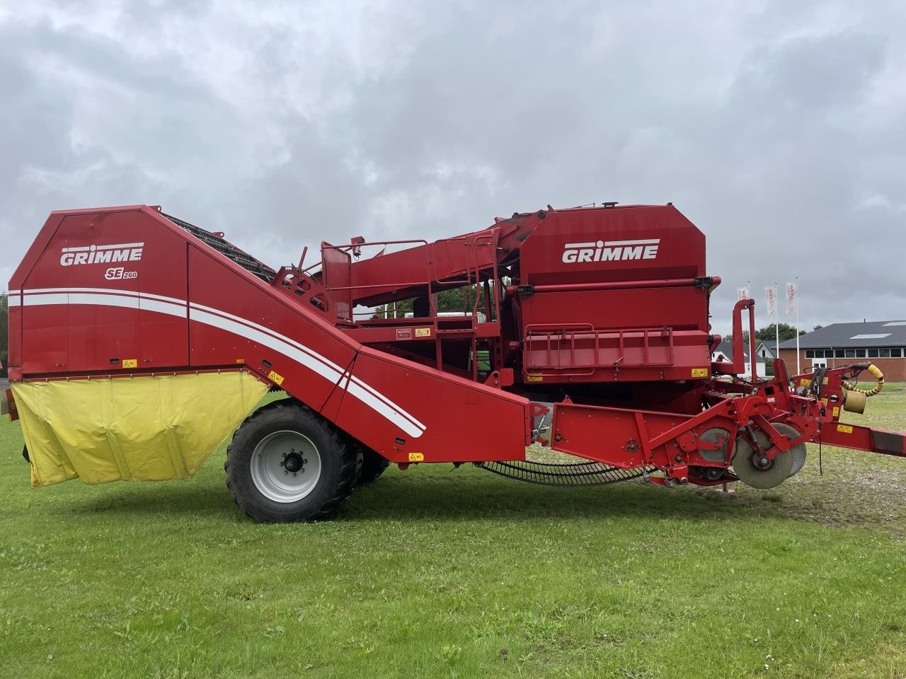 Kartoffelvollernter van het type Grimme SE 260, Gebrauchtmaschine in Bording (Foto 4)