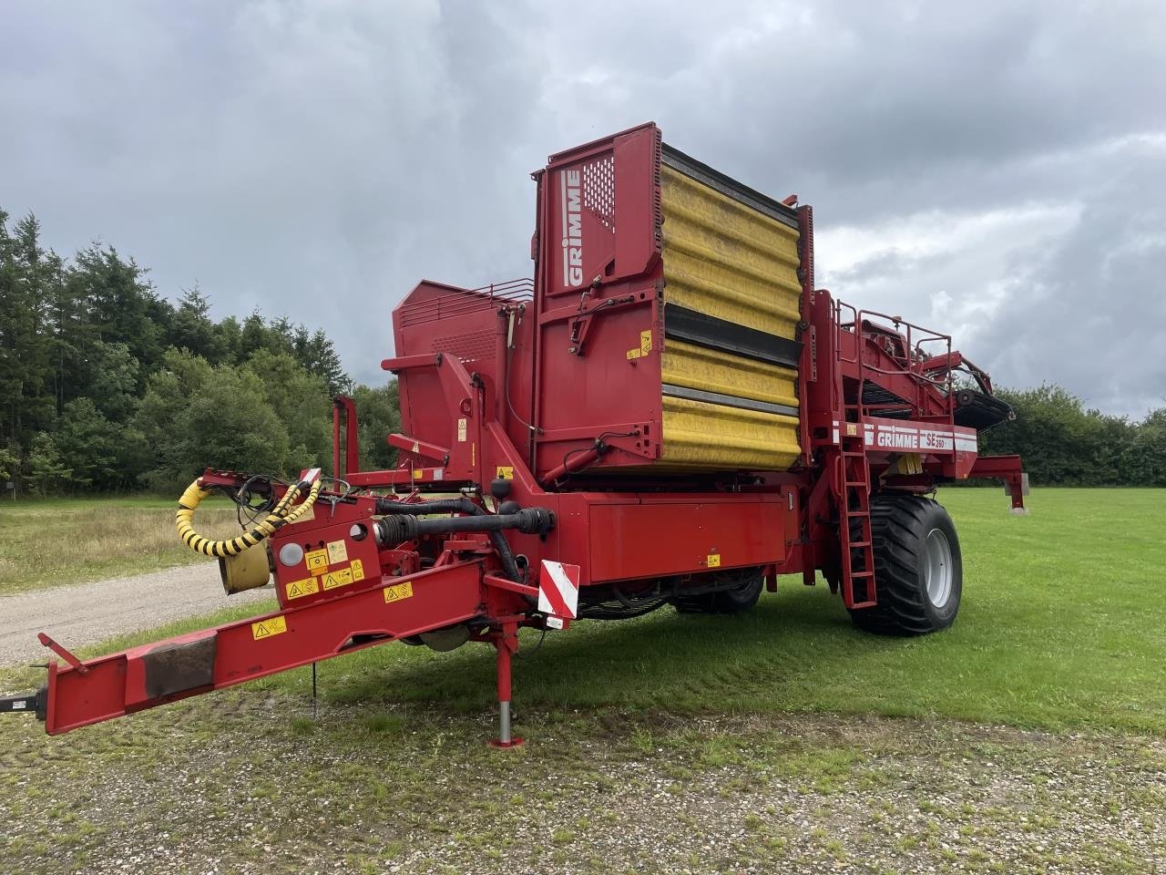 Kartoffelvollernter Türe ait Grimme SE 260, Gebrauchtmaschine içinde Bording (resim 2)