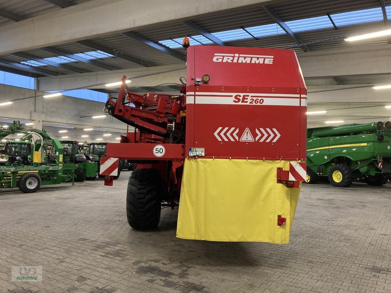 Kartoffelvollernter van het type Grimme SE 260, Gebrauchtmaschine in Spelle (Foto 9)