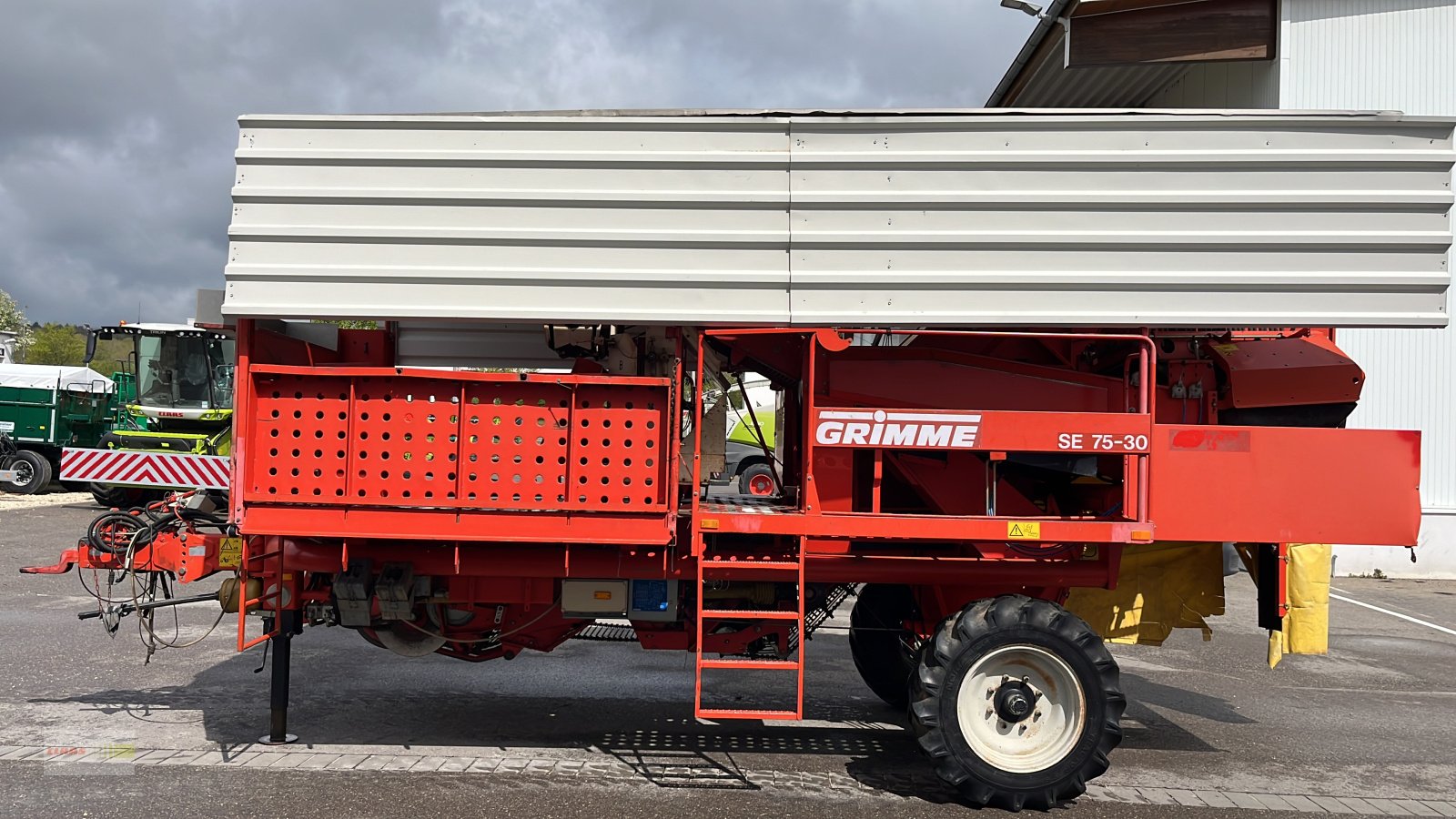 Kartoffelvollernter van het type Grimme SE 75-30, Gebrauchtmaschine in Langenau (Foto 4)