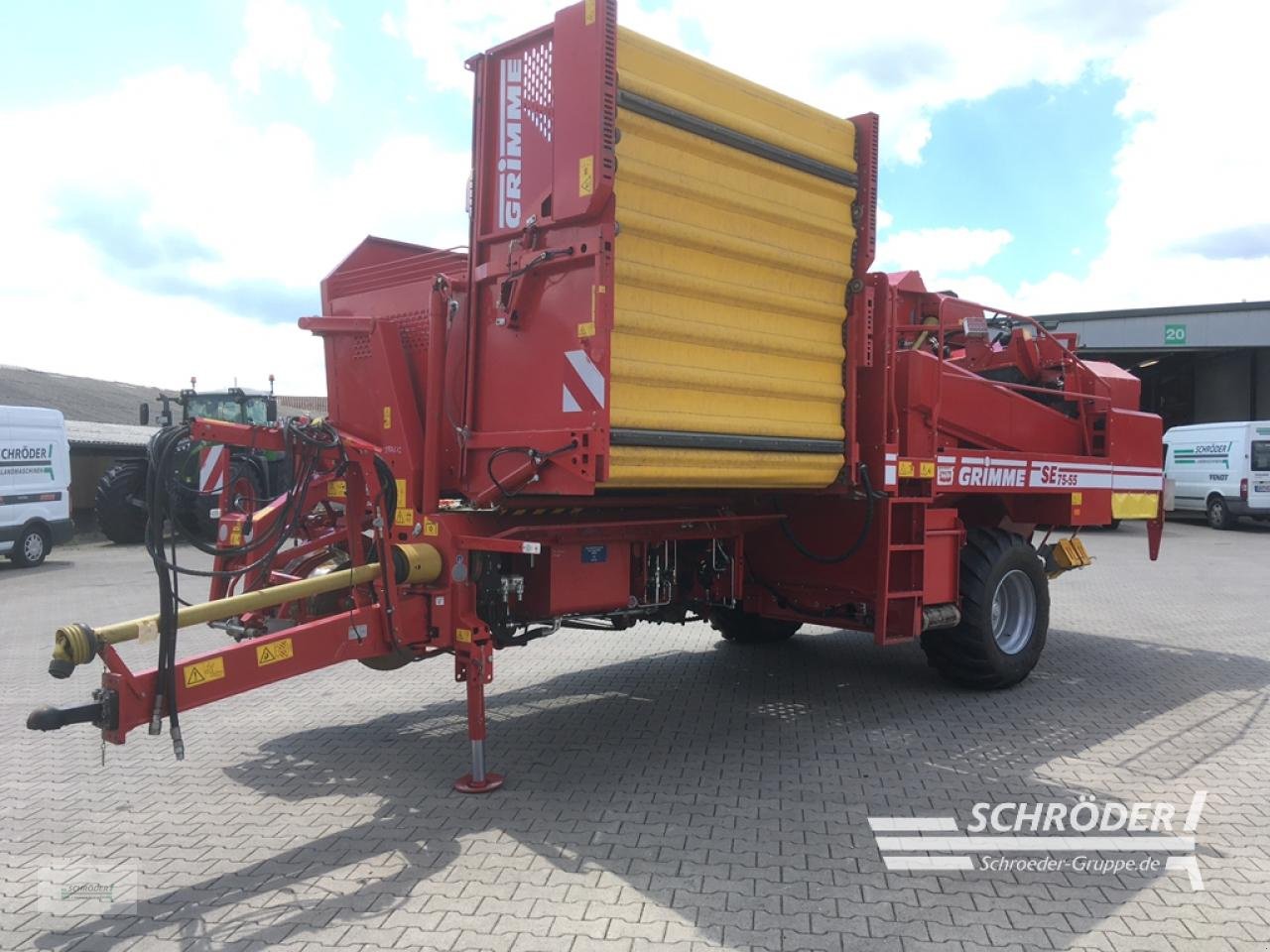 Kartoffelvollernter van het type Grimme SE 75-55 UB, Gebrauchtmaschine in Twistringen (Foto 1)