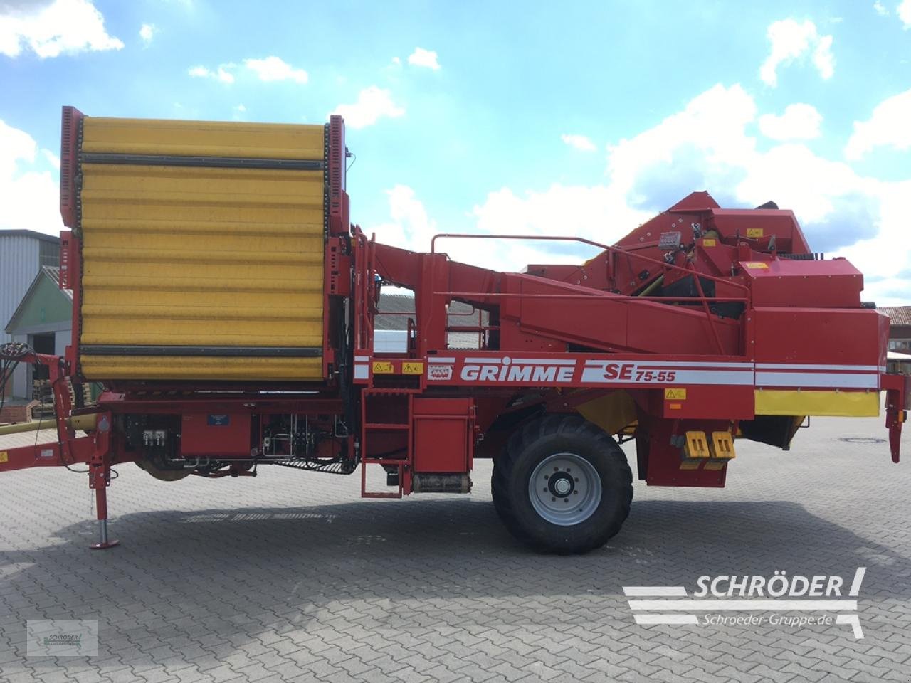 Kartoffelvollernter van het type Grimme SE 75-55 UB, Gebrauchtmaschine in Twistringen (Foto 2)