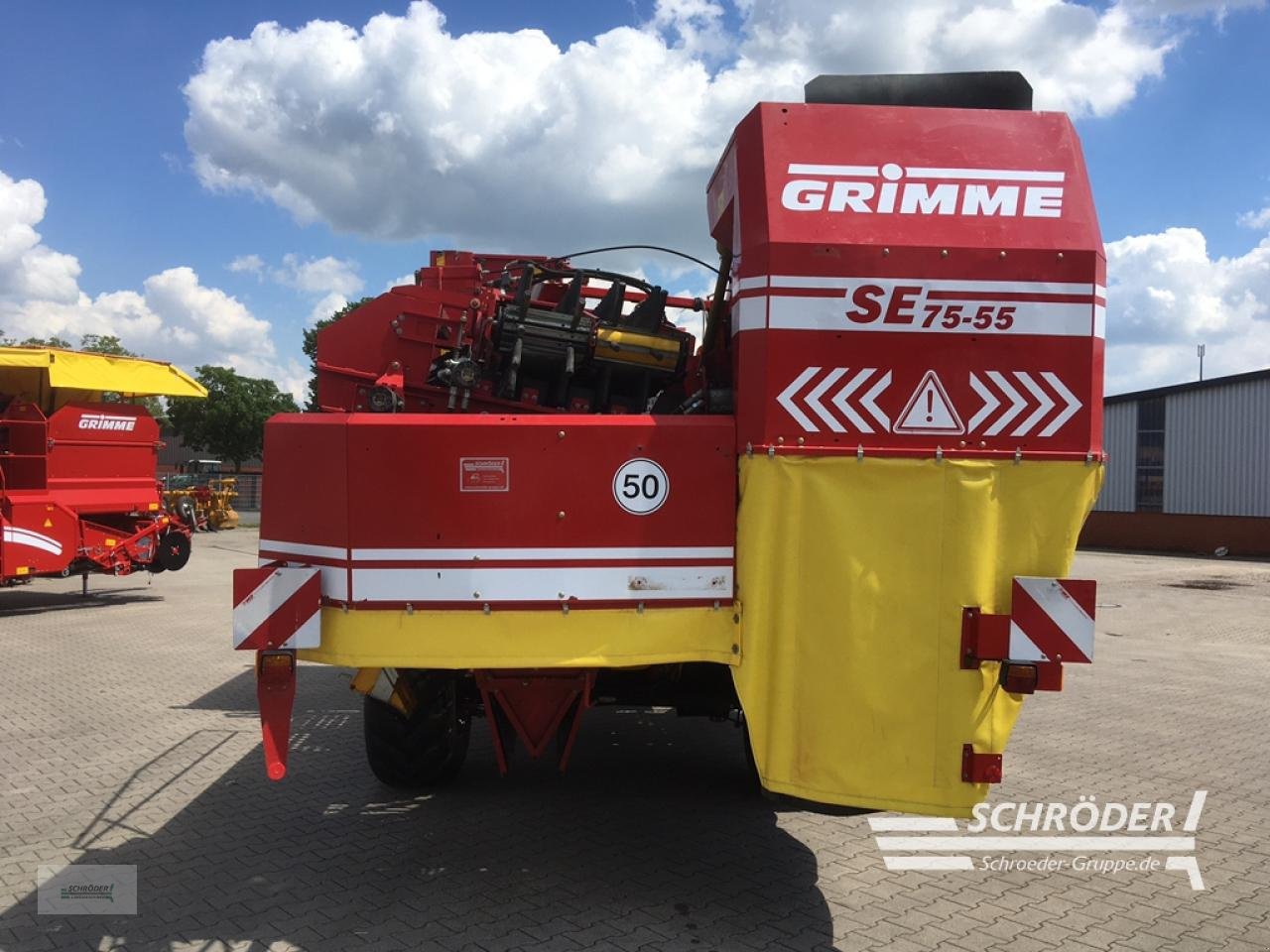 Kartoffelvollernter des Typs Grimme SE 75-55 UB, Gebrauchtmaschine in Twistringen (Bild 4)