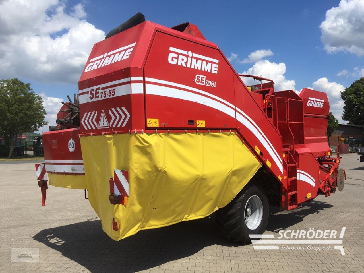 Kartoffelvollernter van het type Grimme SE 75-55 UB, Gebrauchtmaschine in Twistringen (Foto 5)