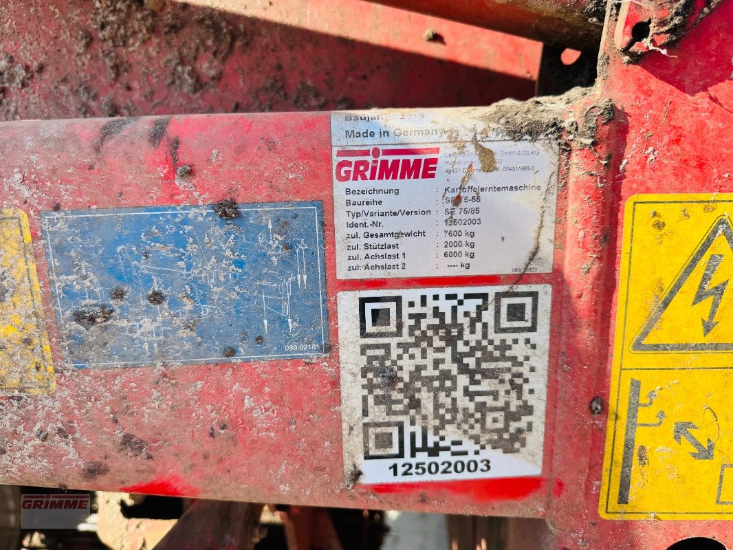 Kartoffelvollernter tip Grimme SE-85-55-UB, Gebrauchtmaschine in Rødkærsbro (Poză 13)