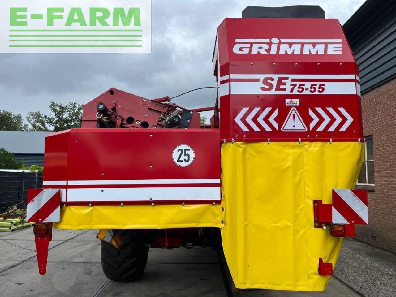 Kartoffelvollernter del tipo Grimme se75/85-55, Gebrauchtmaschine en ag BROEKLAND (Imagen 3)