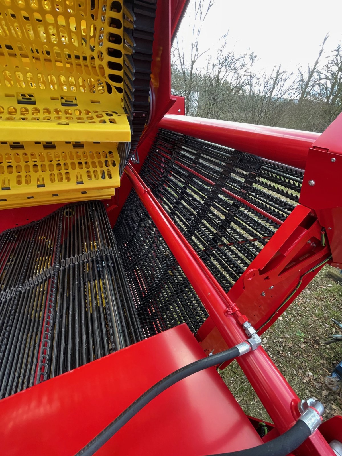 Kartoffelvollernter of the type Grimme Select 200, Neumaschine in Tüttleben (Picture 7)