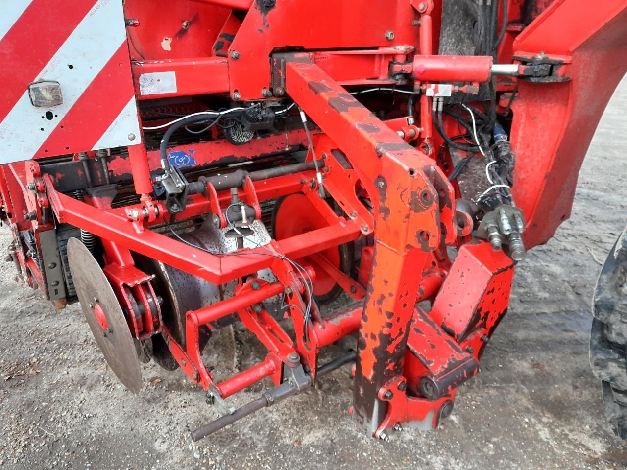 Kartoffelvollernter del tipo Grimme SF 170-60, Gebrauchtmaschine en Bording (Imagen 7)