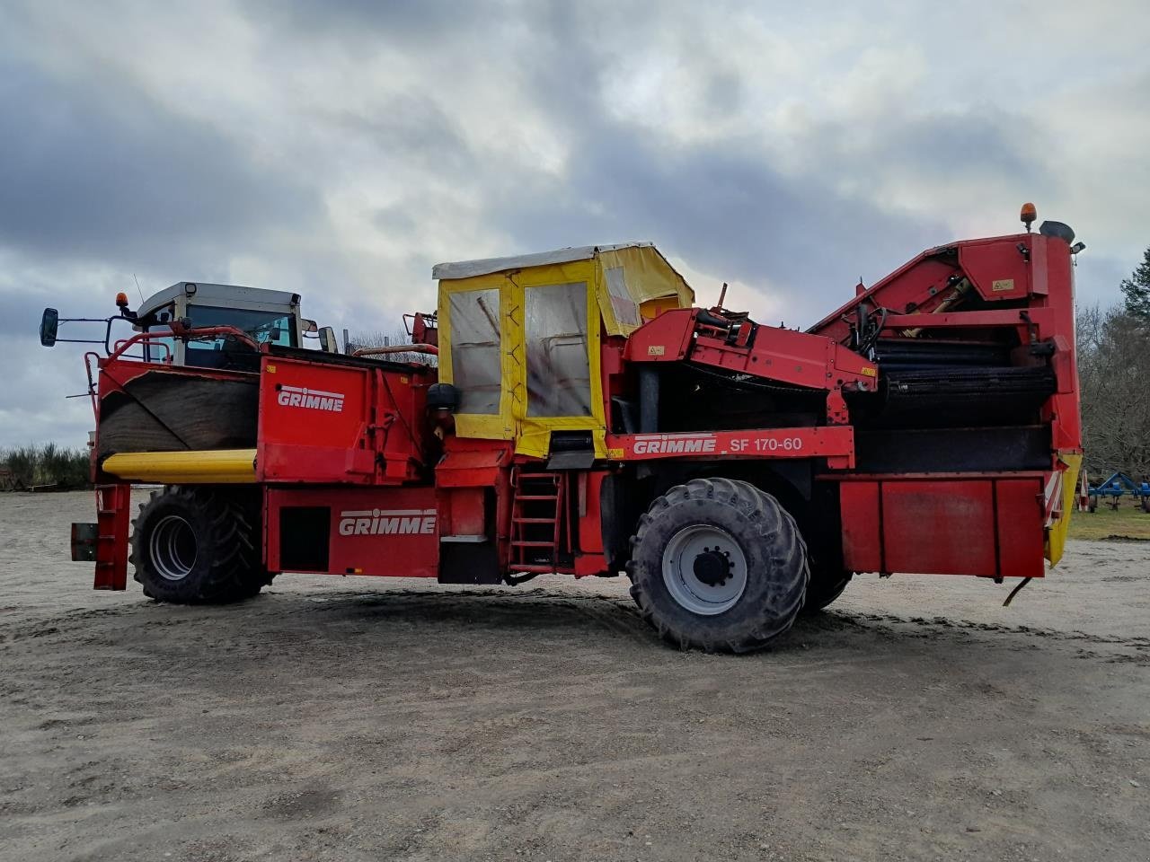 Kartoffelvollernter del tipo Grimme SF 170-60, Gebrauchtmaschine en Bording (Imagen 5)